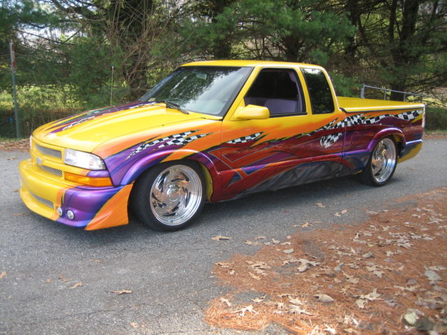 1998 CHEVY S10 EXTENDED CAB 20K ORIGINAL MILES AIR RIDE SHOW WINNER ...