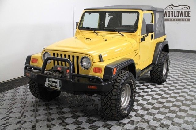 2000 Yellow Tj 9k Original Miles Mods