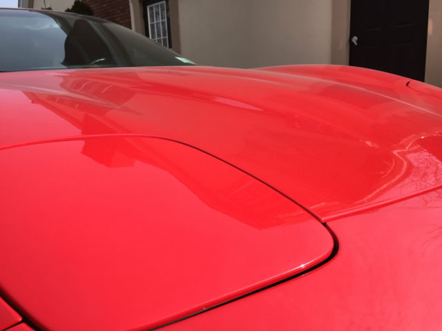Emblemi 3D Adesivi Per Auto - Badge 505 Hp In Plastica ABS Rosso/Nero - 2 Pezzi Per Parafango O Targa - Compatibili Con Modelli Z06 - Facili Da Applicare