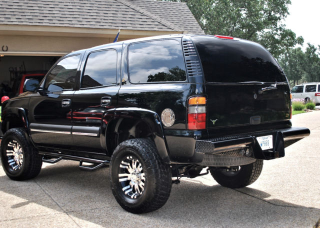 2003 Chevy Tahoe Z71 Lifted, Black, Many Extras, Immaculate Condition