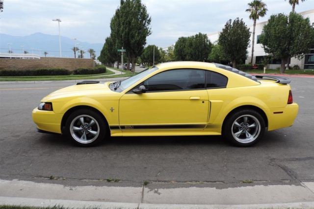 2003 Ford Mustang Coupe Premium Mach 1 - Zinc Yellow Only 18,816 Miles