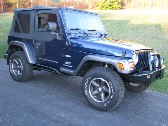 2004 jeep tj wrangler columbia edition