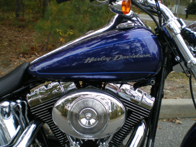2006 Harley Davidson Softail Deuce Fxstdi Rare Color 3 800 Miles All Original - 2006 Harley Davidson Paint Colors