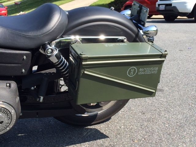 2006 Harley Davidson Street Bob w/Custom 40mm Grenade Launcher Ammo Can ...