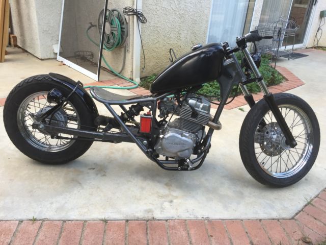 2007 honda rebel custom bobber motorcycle 250cc mono shock