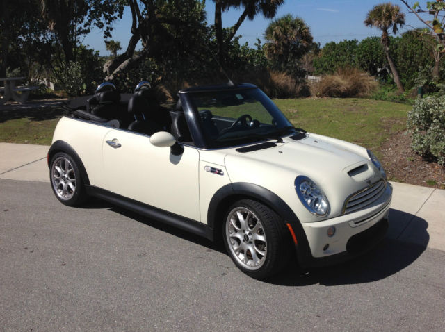 2008 Mini Cooper S Convertible Supercharged, 77K low miles, many extras ...