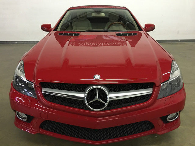 2011 Mercedes SL550 Sport,Red/Tan 35kmi,clean carfax ...