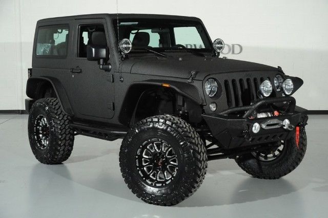 2015 Wrangler Sport 4x4 Lifted Custom Finish Bluetooth Sirius 24S