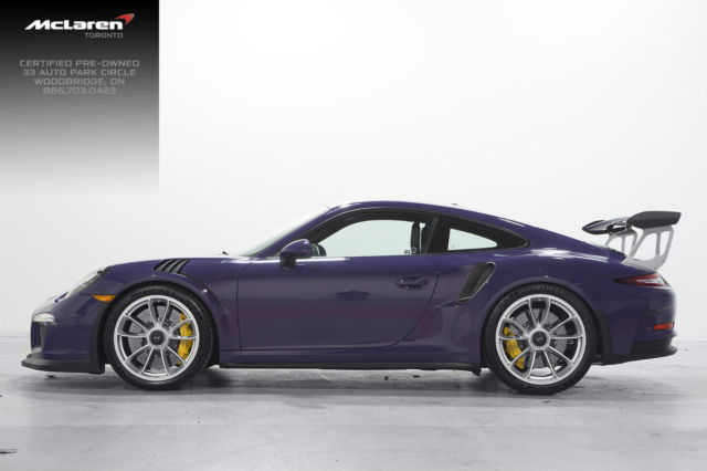 2016 Porsche 911 GT3 RS Ultra Violet delivery km's