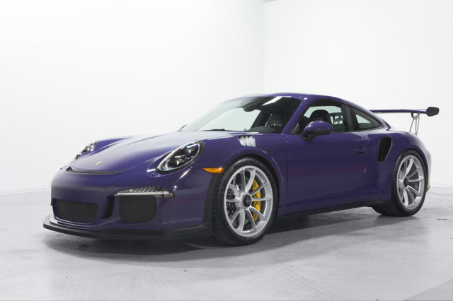 2016 Porsche 911 GT3 RS Ultra Violet delivery km's