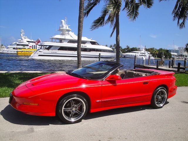 97 PONTIAC FIREBIRD TRANS AM CONVERTIBLE*33,000 ORIG FLA MILES*GORGEOUS ...