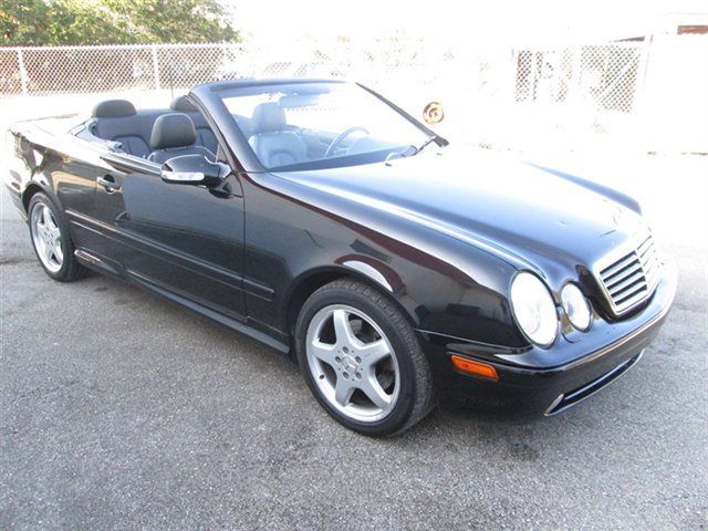 Black CLK-430 Convertible - 2003