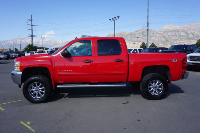 Chevy Crew Cab Lt 4x4 53 Vortec V8 Custom Lift Wheels Tires Shortbed Low Miles 2408