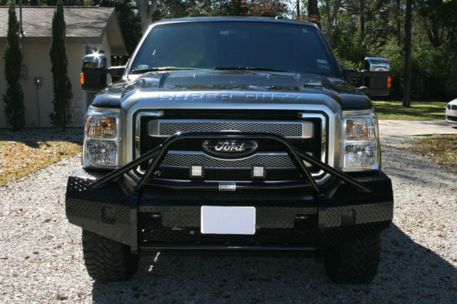ford f 250 platinum 4x4 2014 tuxedo black metallic lift kit
