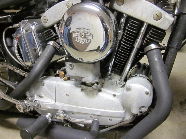 Harley Sportster Ironhead 1966 Xlch Vintage Bobber Xl Xlh Xlr Xlch Amf 2658